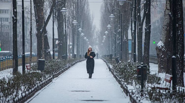 14 февраля температура воздуха в Киеве опустится до -25. Фото
