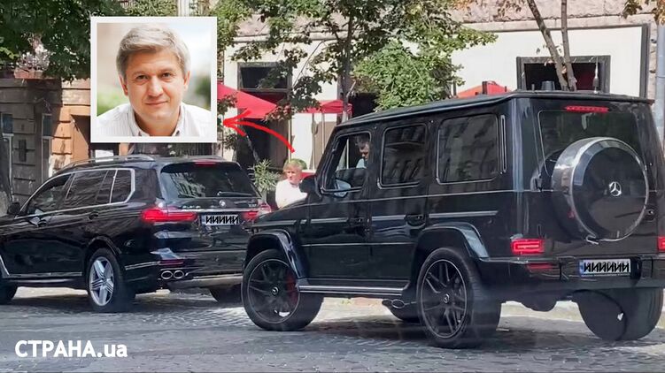Александра Данилюка сопровождает джип с охраной, фото: Изым Каумбаев,
