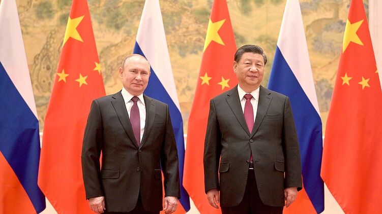 Владимир Путин и Си Цзиньпин сегодня, 4 февраля 2022. Фото: Кремль