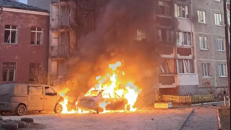 Прилет по многоэтажке в Чернигове