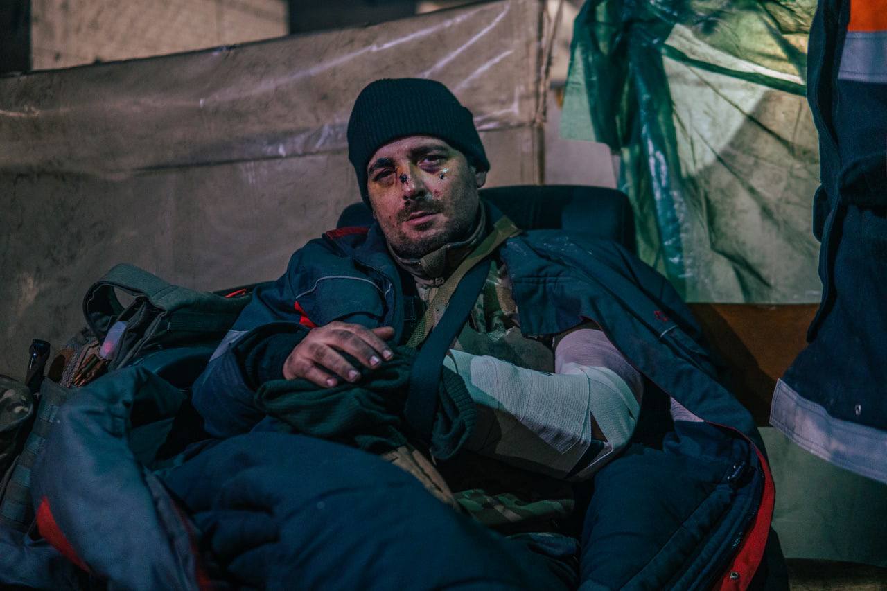 Фото пленных военных на "Азовстали".