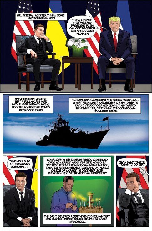Компания TidalWave Comics выпустила комикс о жизни президента Украины Владимира Зеленского
