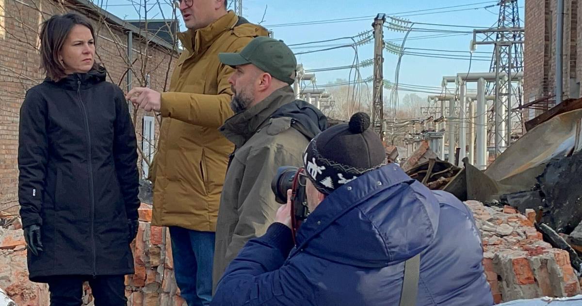 Глава МИД Германии в Харькове