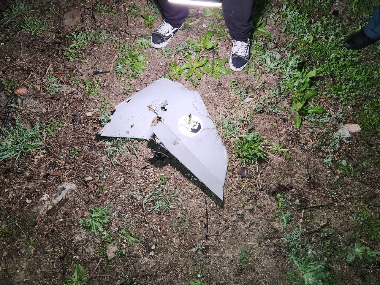 фото упавших беспилотников