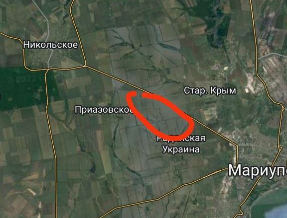 Войска РФ строят линию обороны вокруг Мариуполя