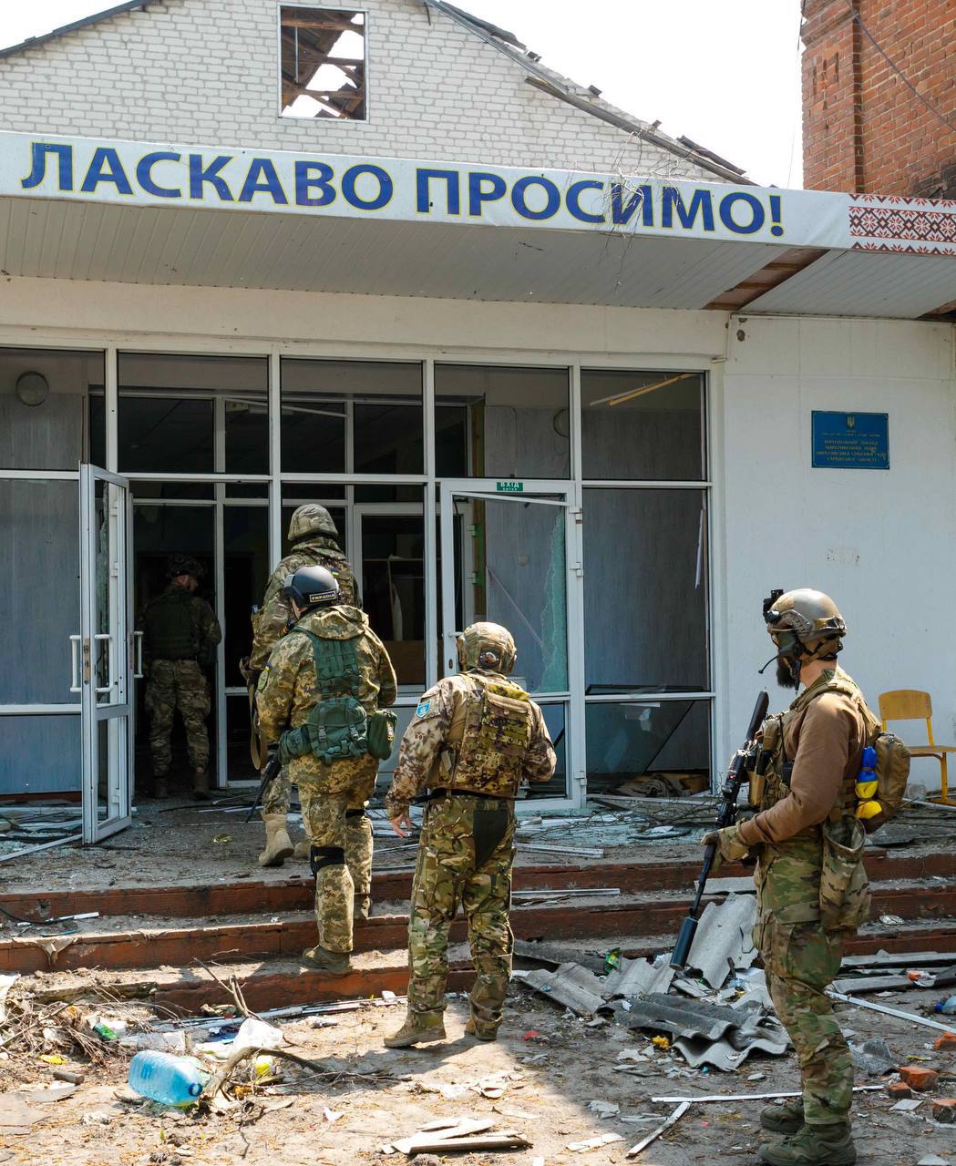 Фото из Циркунов после освобождения