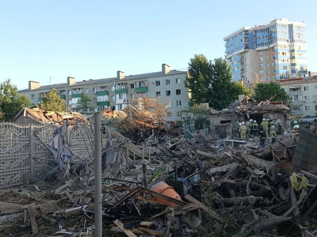 Последствия прилета в Белгороде