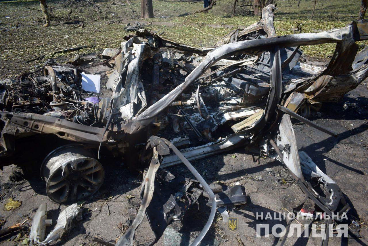 Последствия ракетного удара по Краматорск