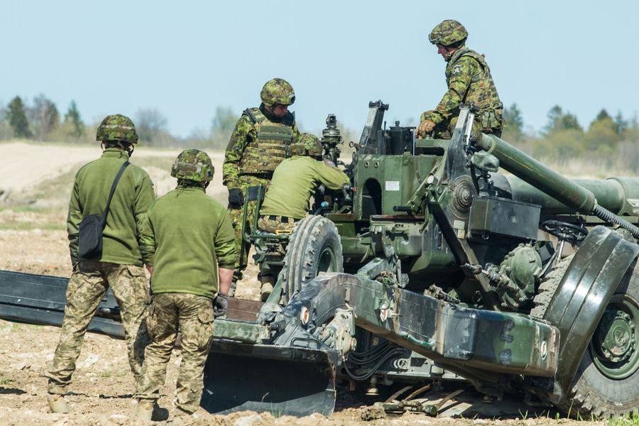 В Эстонии обучают украинских артиллеристов