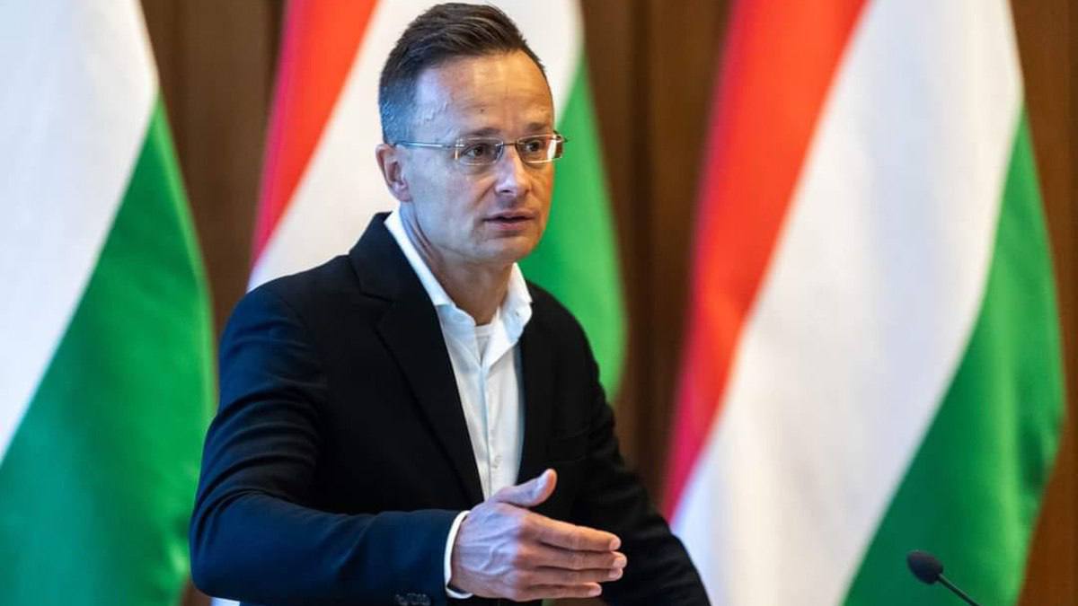 Глава МИД Венгрии Петер Сийярто