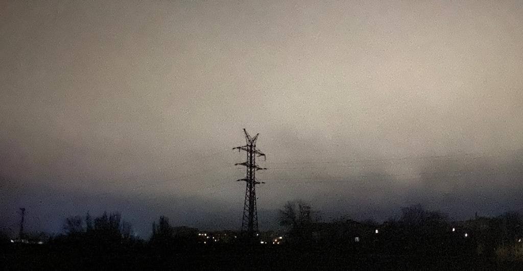 В Херсоне частично дали свет