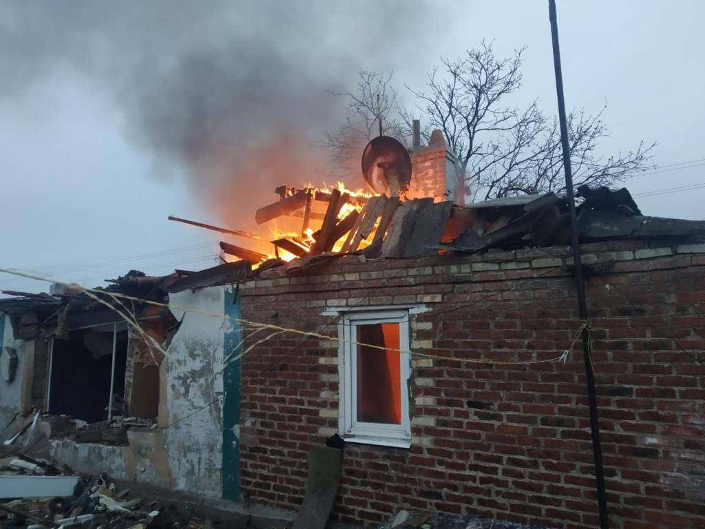 Торецк после обстрела, фото 2