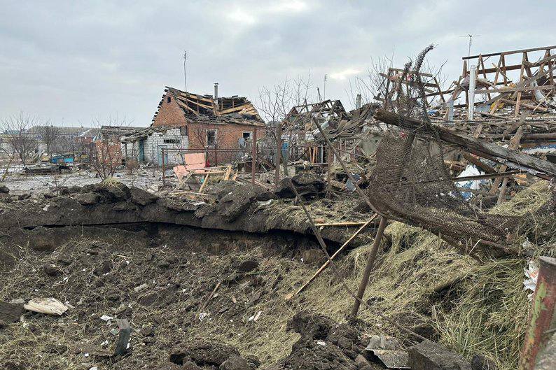 Волчанск после прилета
