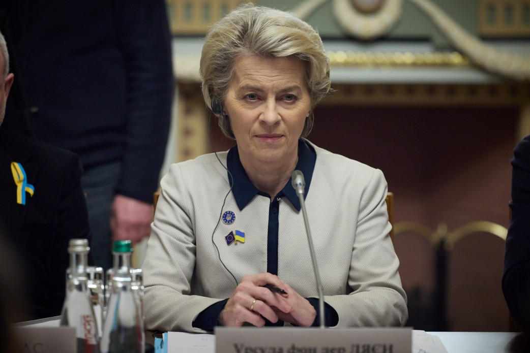 Президент ЕК Урсула фон дер Ляйен не готова прогнозировать сроки вступления Украины в Евросоюз, фото: president.gov.ua