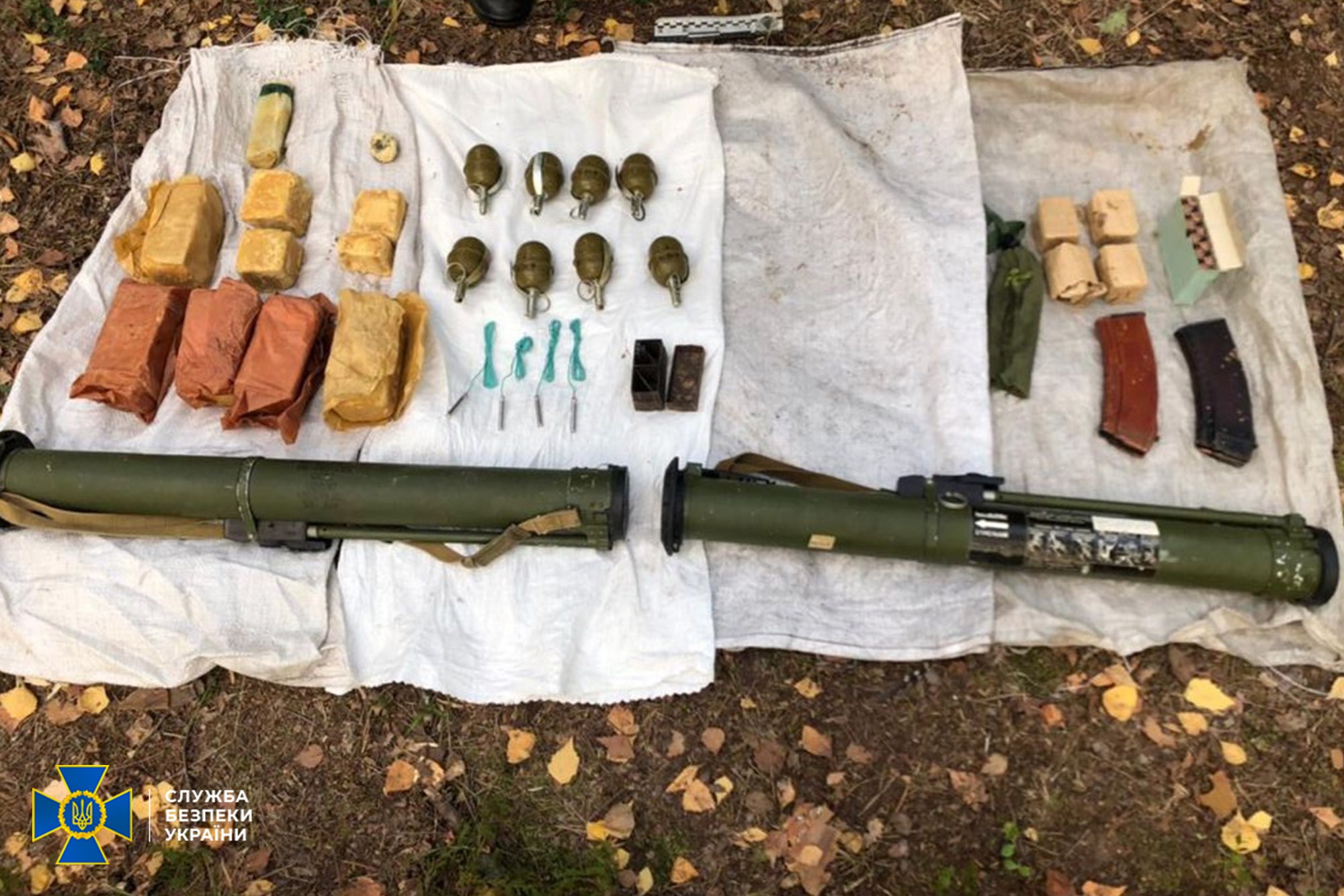 схрон обнаружили на границе с Беларусью