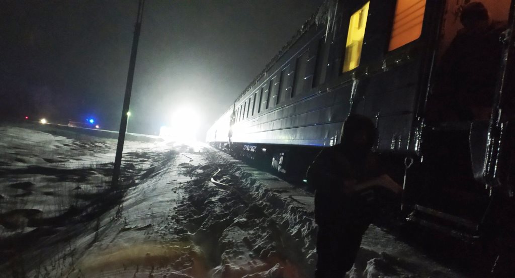Фото: для тушения пожара привлекалось 2 единицы техники и 9 человек личного состава