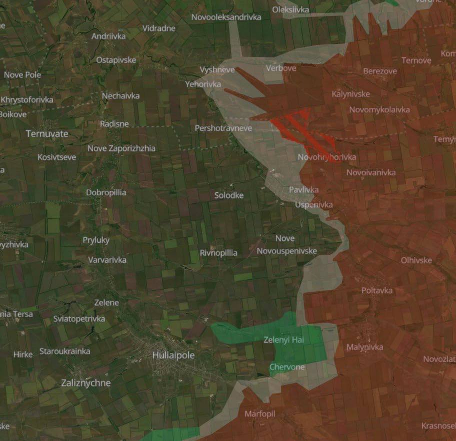 Мапа бойових дій в Україні (2). Джерело - DeepState